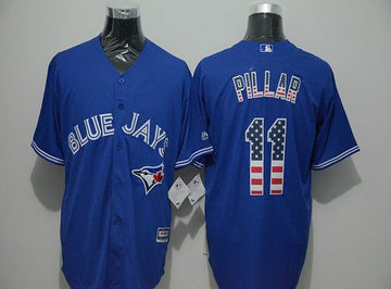 Kevin Pillar Toronto Blue Jays blue Fashion jersey