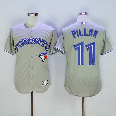 Kevin Pillar Toronto Blue Jays gray jersey