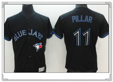 Kevin Pillar Toronto Blue Jays black Fashion jersey