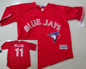 Kevin Pillar Toronto Blue Jays red jersey