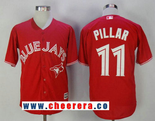 Kevin Pillar Toronto Blue Jays red jersey