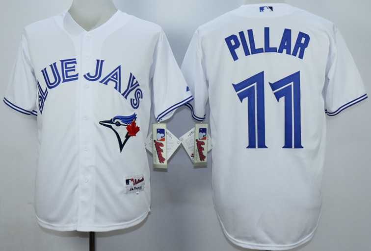 Kevin Pillar Toronto Blue Jays white jersey
