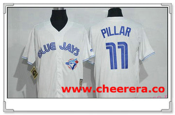 Kevin Pillar Toronto Blue Jays white Cooperstown jersey
