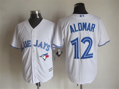 Roberto Alomar Toronto Blue Jays gray jersey