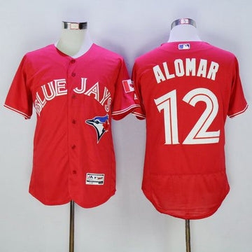 Roberto Alomar Toronto Blue Jays gray jersey