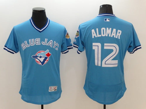 Roberto Alomar Toronto Blue Jays blue jersey