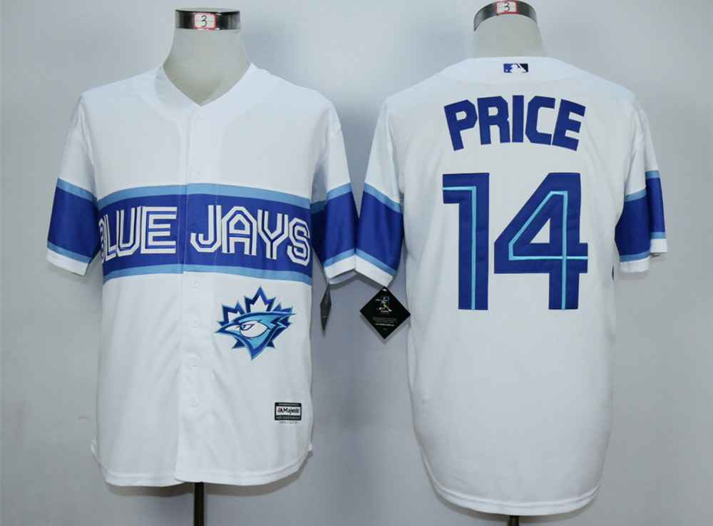 David Price Toronto Blue Jays white jersey