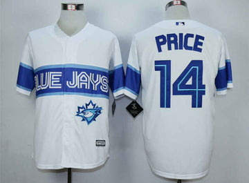 David Price Toronto Blue Jays white jersey