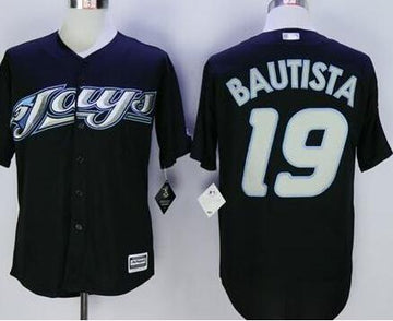 Jose Bautista Toronto Blue Jays black jersey