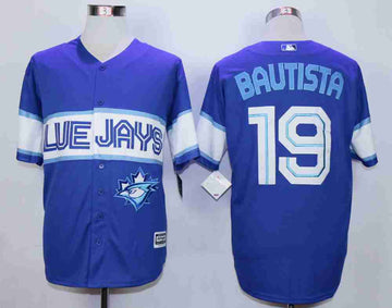Jose Bautista Toronto Blue Jays blue jersey