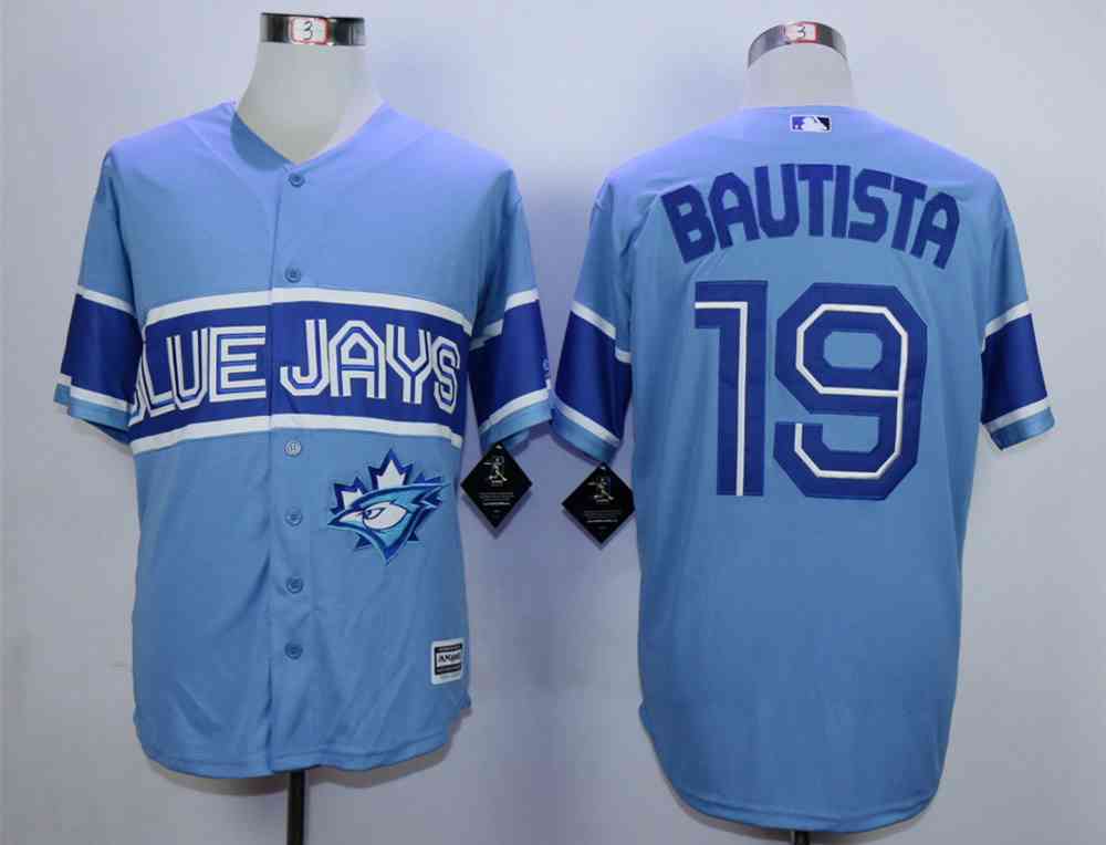 Jose Bautista Toronto Blue Jays blue jersey