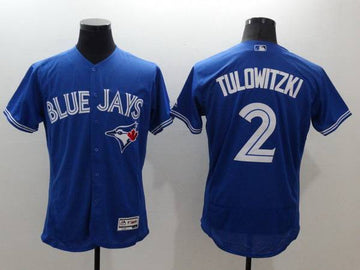 Troy Tulowitzki Toronto Blue Jays blue jersey
