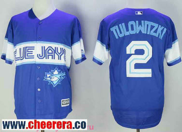 Troy Tulowitzki New Toronto Blue Jays blue jersey