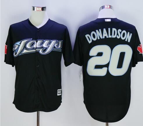 Josh Donaldson Toronto Blue Jays black jersey