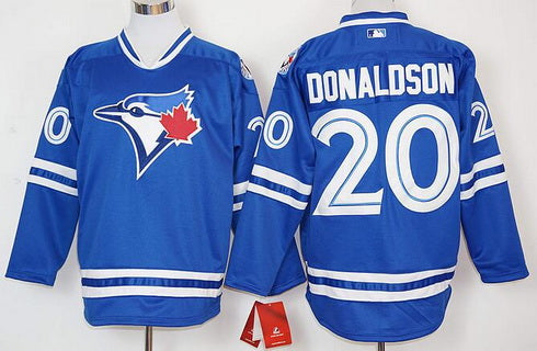 Josh Donaldson Toronto Blue Jays blue Alternate jersey