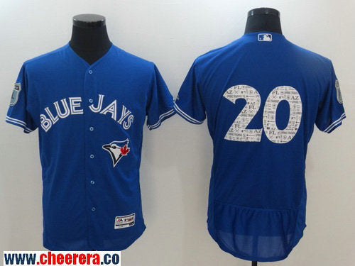 Josh Donaldson Toronto Blue Jays blue jersey
