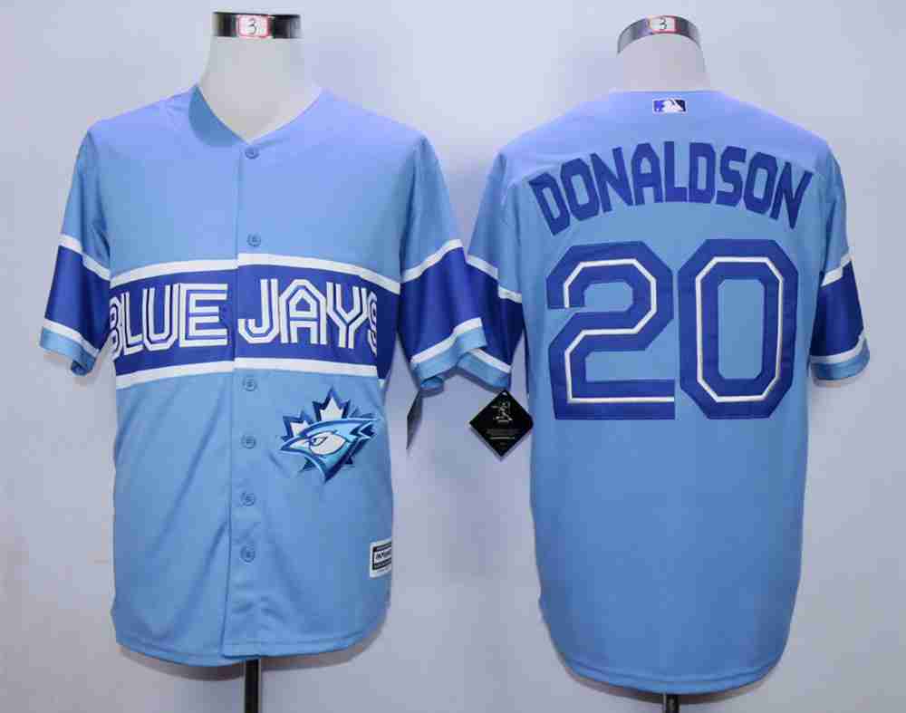 Josh Donaldson Toronto Blue Jays blue jersey