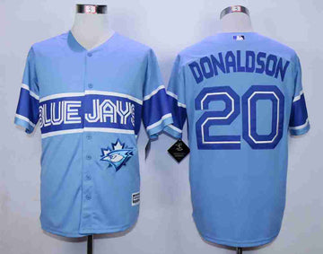 Josh Donaldson Toronto Blue Jays blue jersey