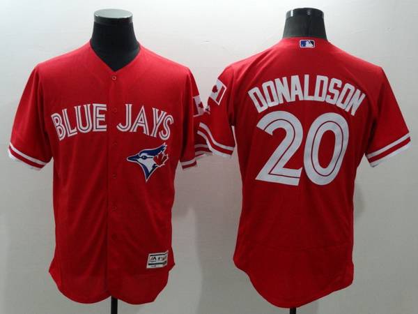 Josh Donaldson Toronto Blue Jays red jersey