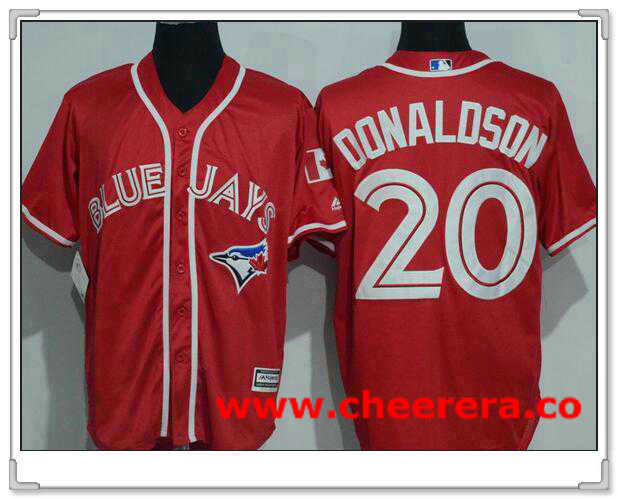 Josh Donaldson Toronto Blue Jays red jersey
