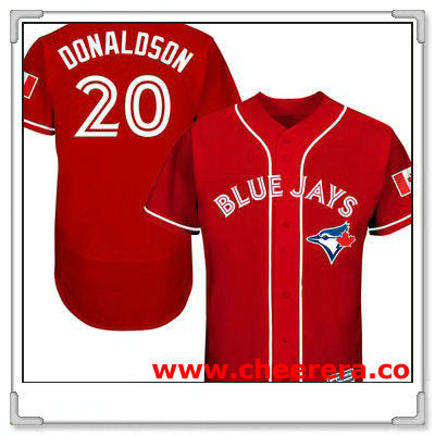 Josh Donaldson Toronto Blue Jays red jersey