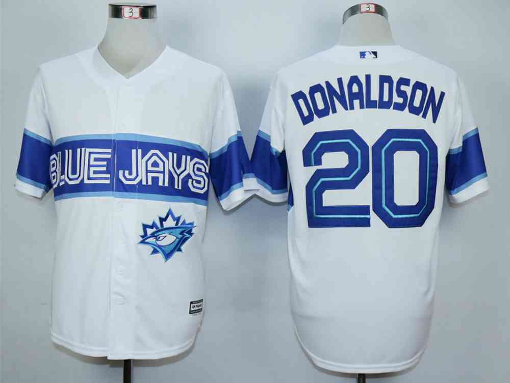 Josh Donaldson Toronto Blue Jays white jersey