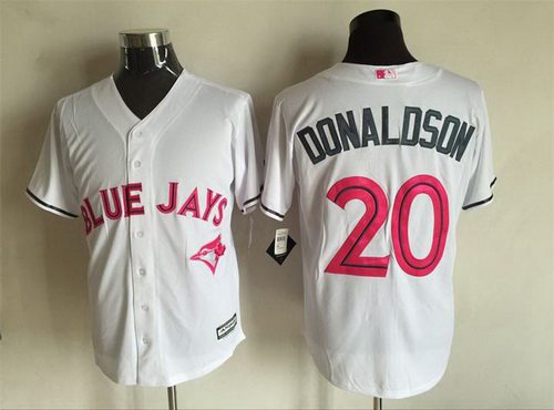 Josh Donaldson Toronto Blue Jays white jersey