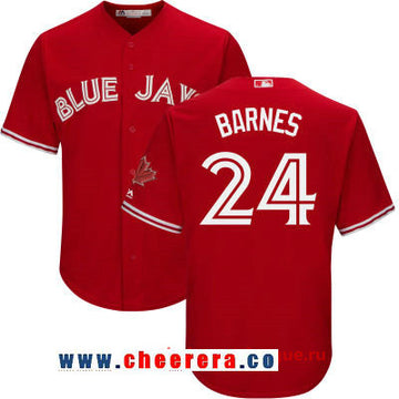 Danny Barnes Toronto Blue Jays red jersey