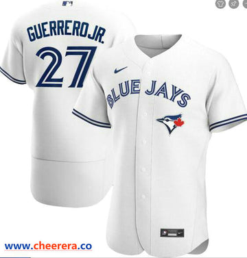 Vladimir Guerrero Jr Toronto Blue Jays white jersey