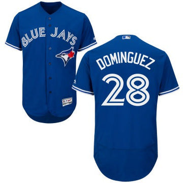 Matt Dominguez Toronto Blue Jays royal jersey