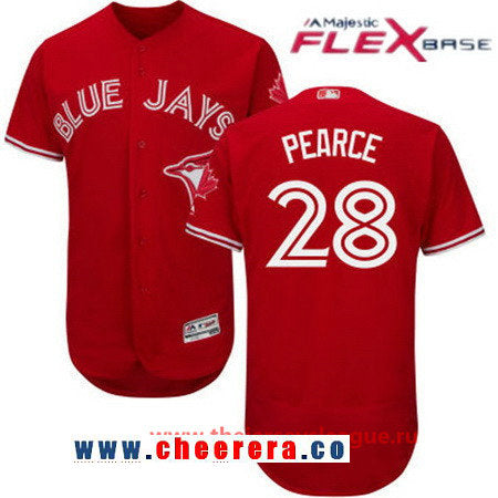 Steve Pearce Toronto Blue Jays red jersey