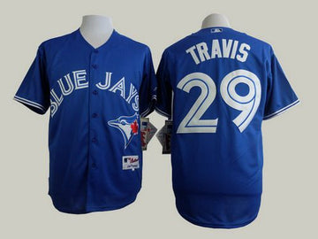 Devon Travis Toronto Blue Jays blue jersey