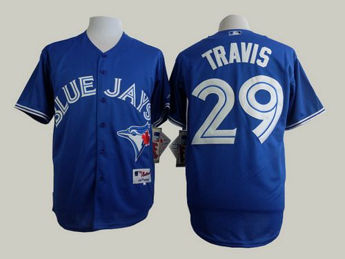 Devon Travis Toronto Blue Jays blue jersey