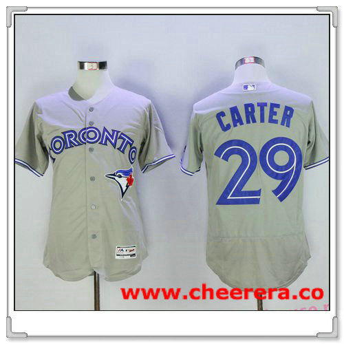 Joe Carter Toronto Blue Jays gray Road jersey