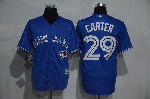 Joe Carter Toronto Blue Jays royal jersey