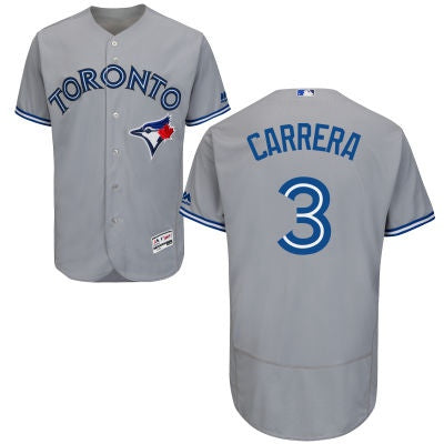 Ezequiel Carrera Toronto Blue Jays gray Road jersey
