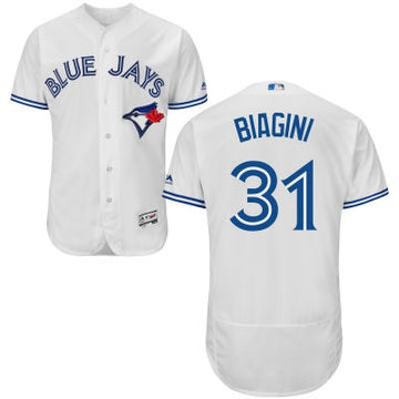 Joe Biagini Toronto Blue Jays white Home jersey