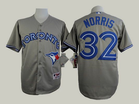 Daniel Norris Toronto Blue Jays gray jersey