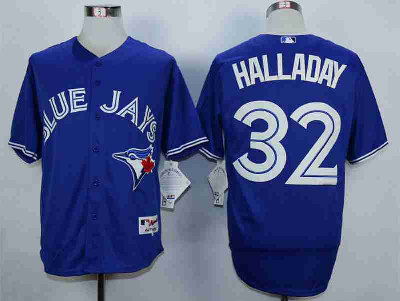 Roy Halladay Toronto Blue Jays blue jersey