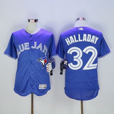 Roy Halladay Toronto Blue Jays blue jersey