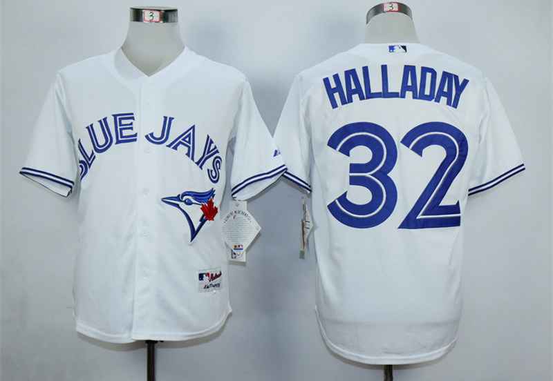 Roy Halladay Toronto Blue Jays white jersey