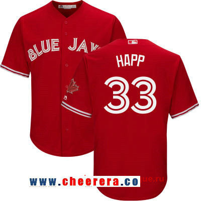 J. A. Happ Toronto Blue Jays red jersey