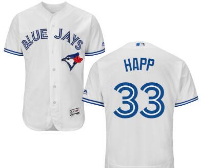 J. A. Happ Toronto Blue Jays white Home jersey