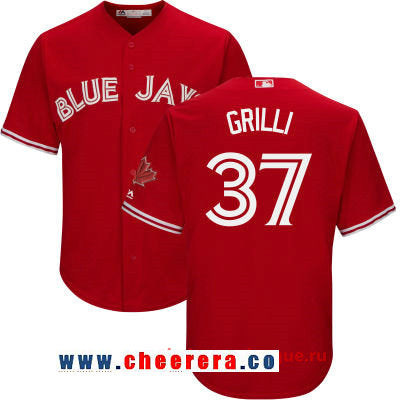 Jason Grilli Toronto Blue Jays red jersey