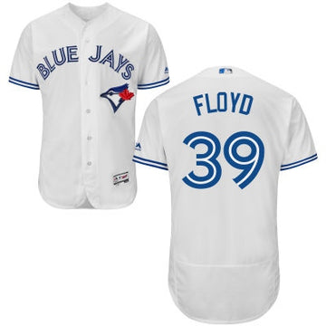 Gavin Floyd Toronto Blue Jays white Home jersey