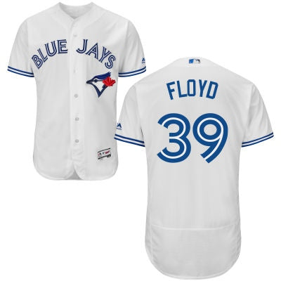 Gavin Floyd Toronto Blue Jays white Home jersey