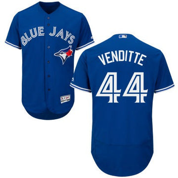 Pat Venditte Toronto Blue Jays royal jersey