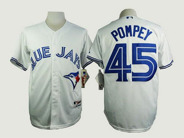 Dalton Pompey Toronto Blue Jays white jersey