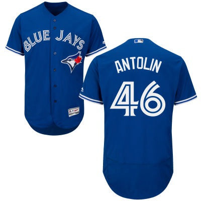 Dustin Antolin Toronto Blue Jays royal jersey
