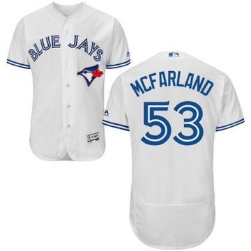 Blake McFarland Toronto Blue Jays white Home jersey